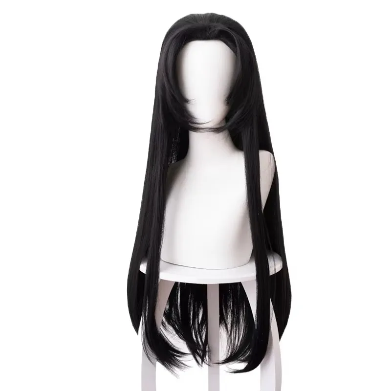 Anime kochou kanae peruca kime - Anime Cosplay Long Black Hair avaliação e preço