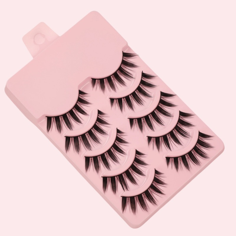 5 Pares de Cílios Postiços Pon - Anime Cosplay Lashes avaliação e preço