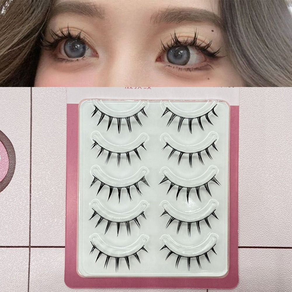 Pacote com 5 Pares de Cílios P - Anime Cosplay Lashes avaliação e preço