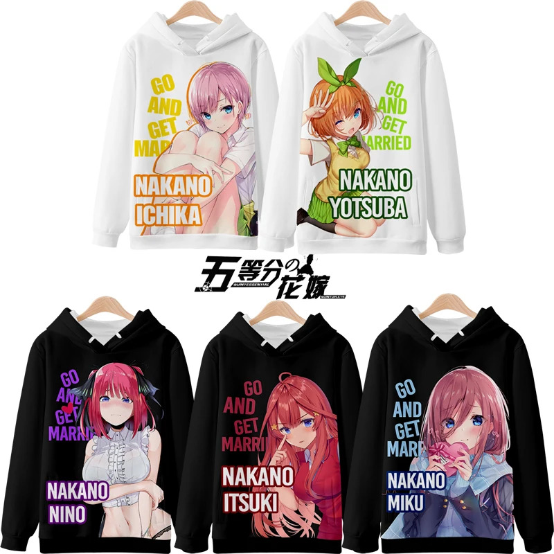 Vivi 2025 3D Hoodies The Quint - Quintuplets Anime Cosplay avaliação e preço