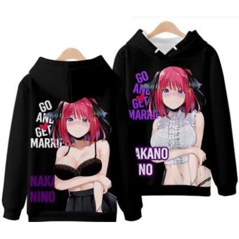 Vivi 2025 3D Hoodies The Quint - Quintuplets Anime Cosplay avaliação e preço