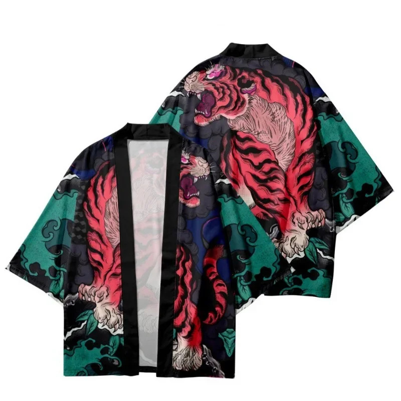 Verão demônio tigre impressão  - Asian Cosplay Anime avaliação e preço