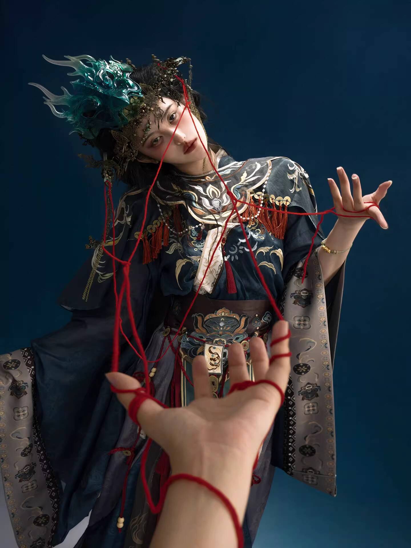 Traje de Fada da Ópera Nuo com - Queen Anime Cosplay avaliação e preço