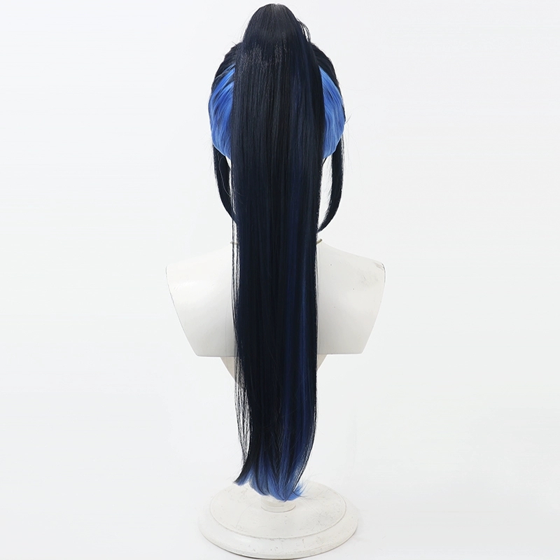 Projeto sekai colorido palco s - Anime Cosplay Long Black Hair avaliação e preço