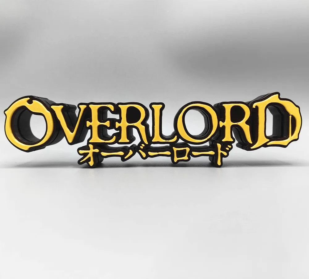 Anime overlord 3d impresso mod - Anime Cosplay Title avaliação e preço