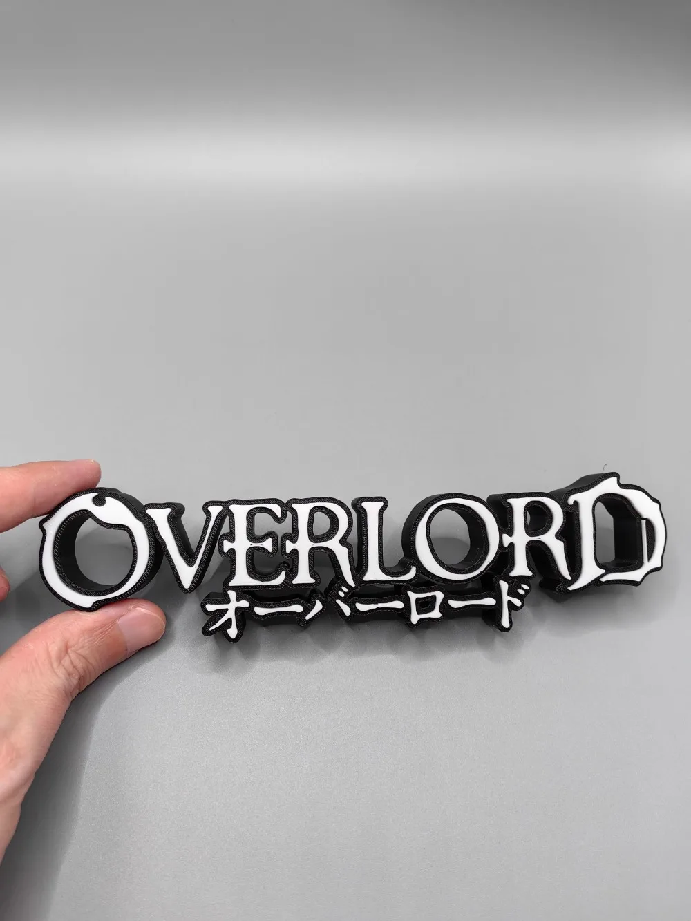 Anime overlord 3d impresso mod - Anime Cosplay Title avaliação e preço