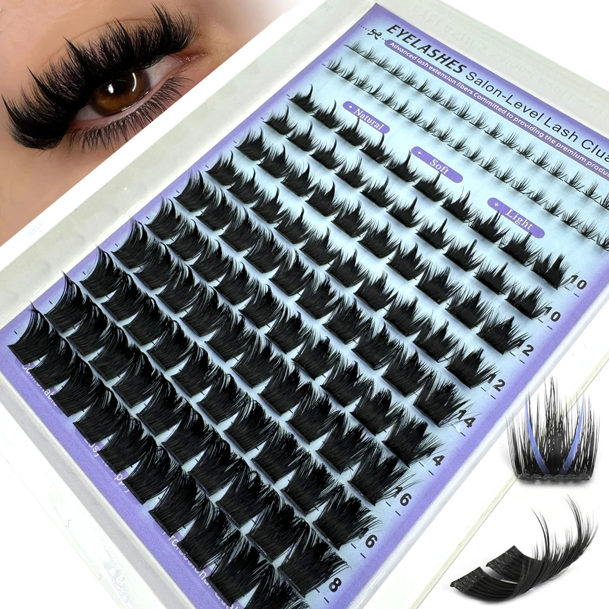 Cílios Postiços AMSDCN Wispy M - Anime Cosplay Lashes avaliação e preço